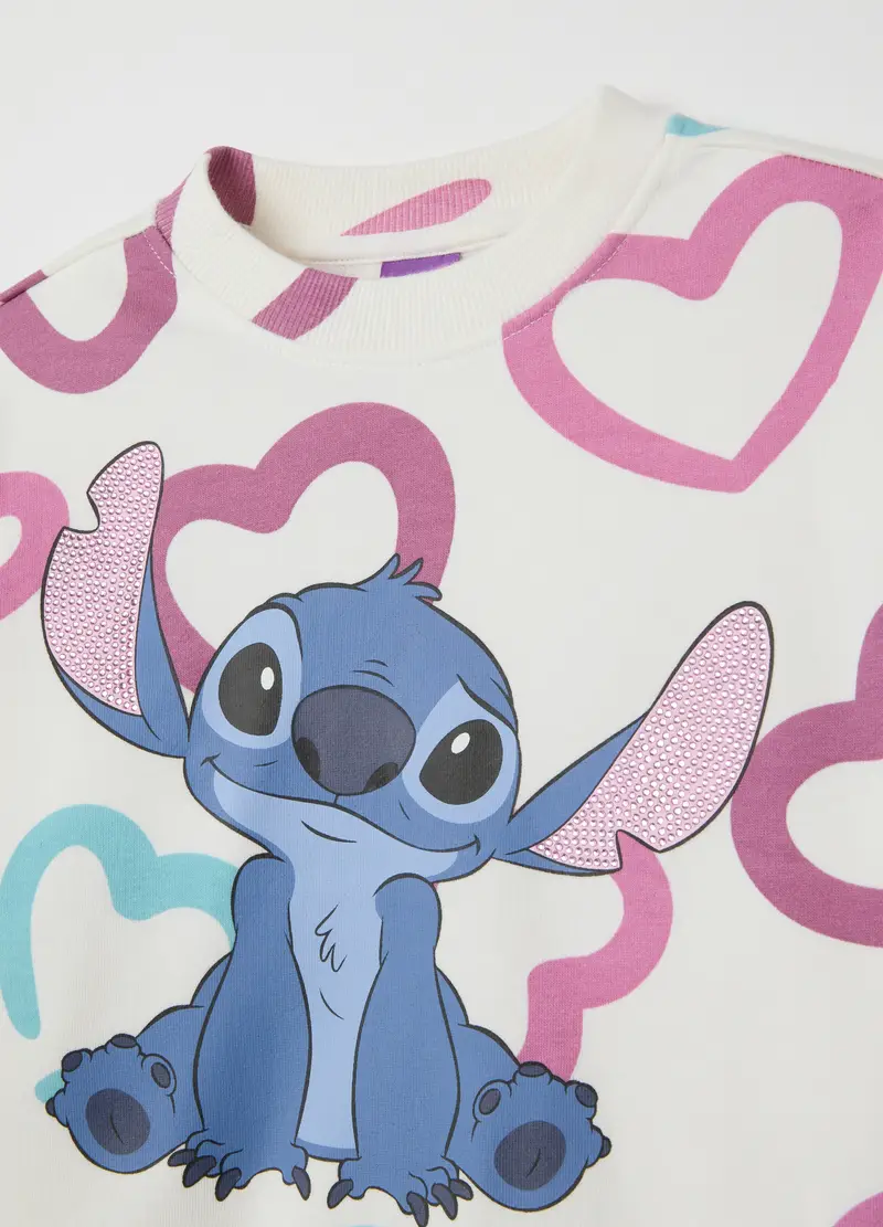 Completo Da Bambina In Misto Cotone Multicolor Regular Fit, Multicolor miniatura 3