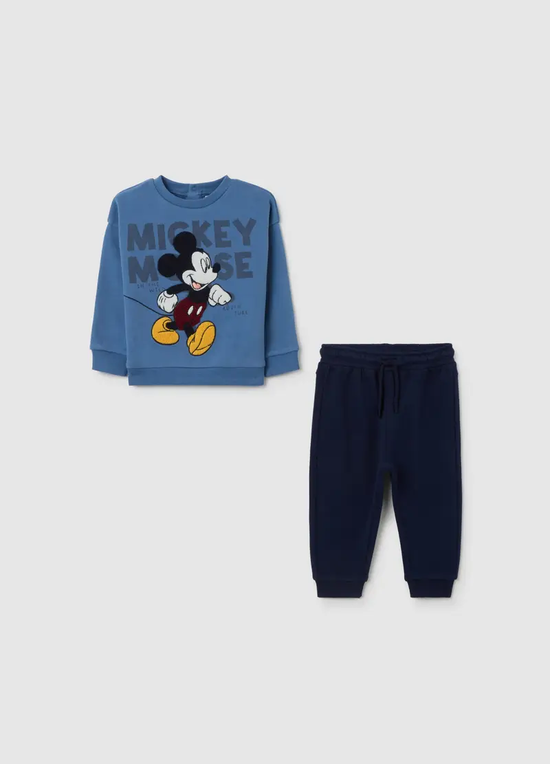 Completo Da Neonato In Misto Cotone Blu Regular Fit, Bambino, Blu