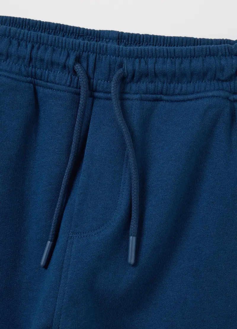 Completo Felpa E Pantalone Da Bambino In Puro Cotone Multicolor, Multicolor miniatura 3