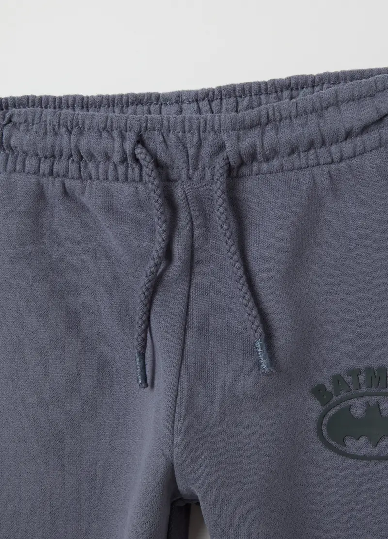 Completo Multicolor Da Bambino In Puro Cotone Con Stampa Batman, Nero miniatura 3