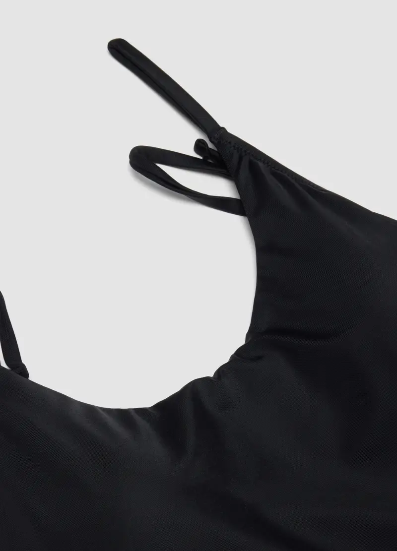 Costume Intero Aderente Nero, Donna, Nero miniatura 2