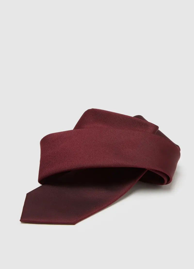 OVS, Cravatta Rossa In Poliestere, Uomo, Rosso, Taglia: ONE SIZE miniatura 2