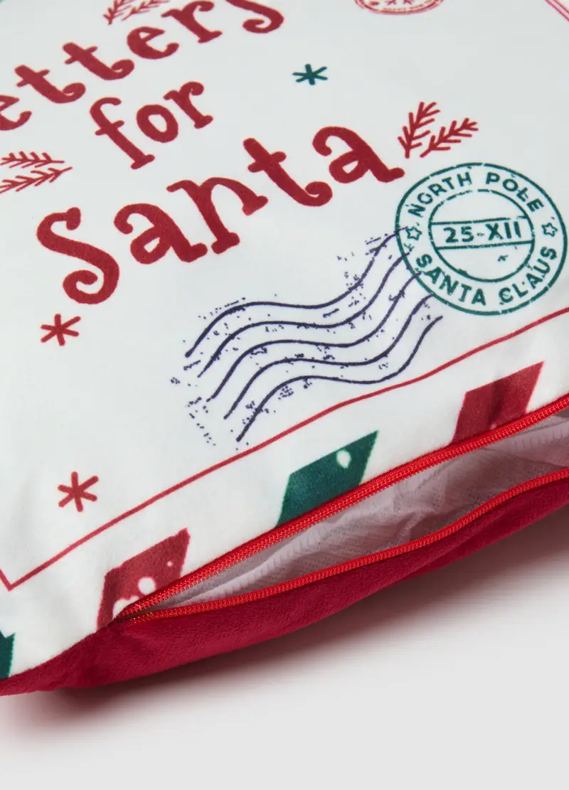 Cuscino Natalizio Con Stampe Multicolor, Donna, Multicolor miniatura 3