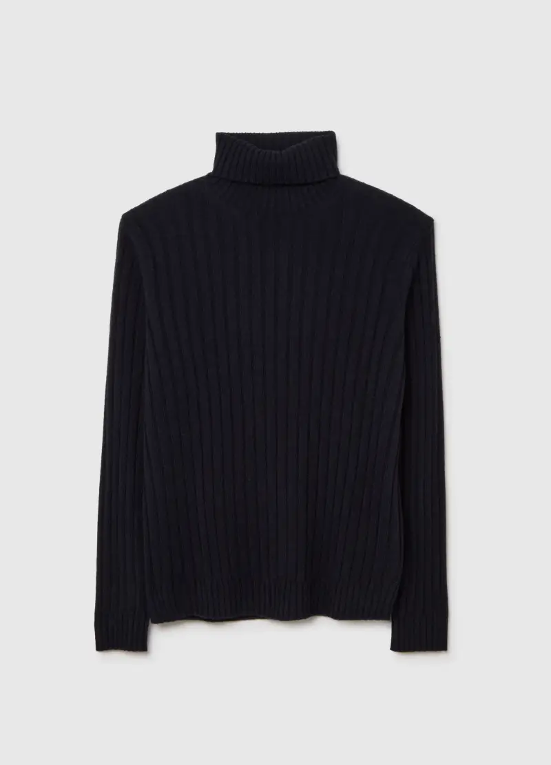 Dolcevita Blu Regular Fit, Uomo, Blu