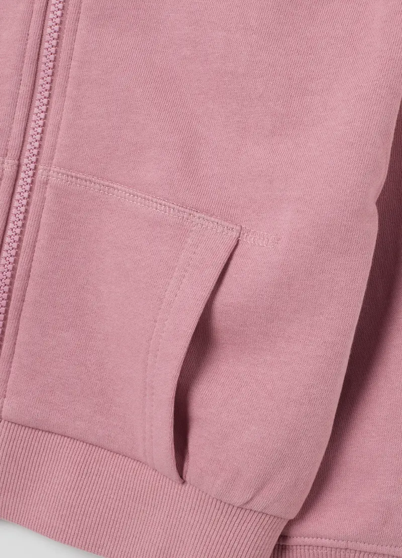 OVS, Felpa Da Bambina In Puro Cotone Rosa Regular Fit, Rosa, Taglia: 3-4 miniatura 3