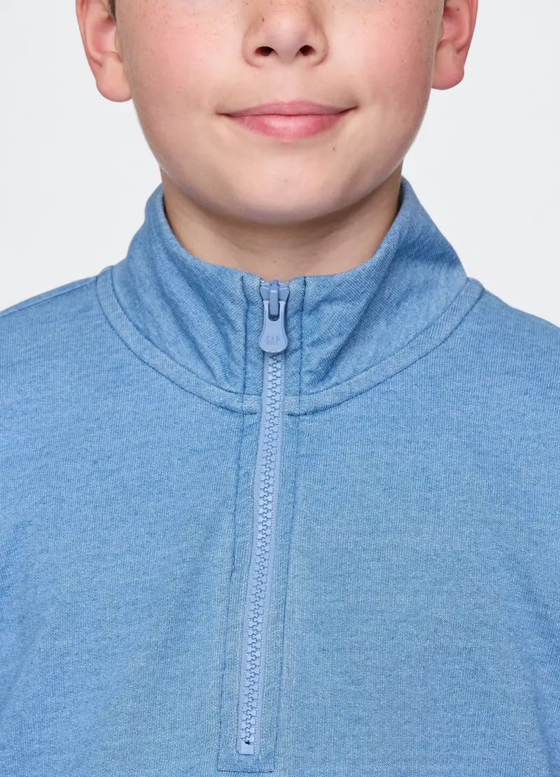 OVS, Felpa In Puro Cotone, Bambino, Azzurro, Taglia: XS/99-114 miniatura 3