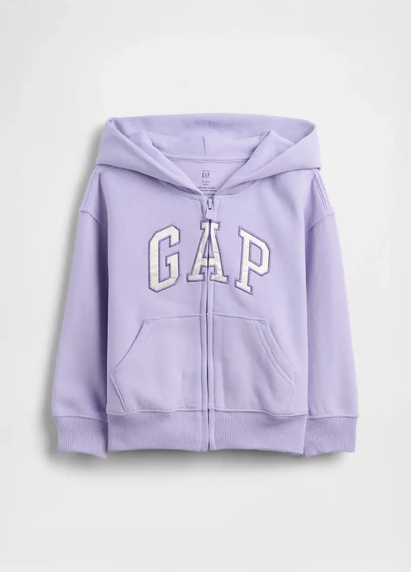 Felpa Viola Con Cappuccio, Unisex, Viola