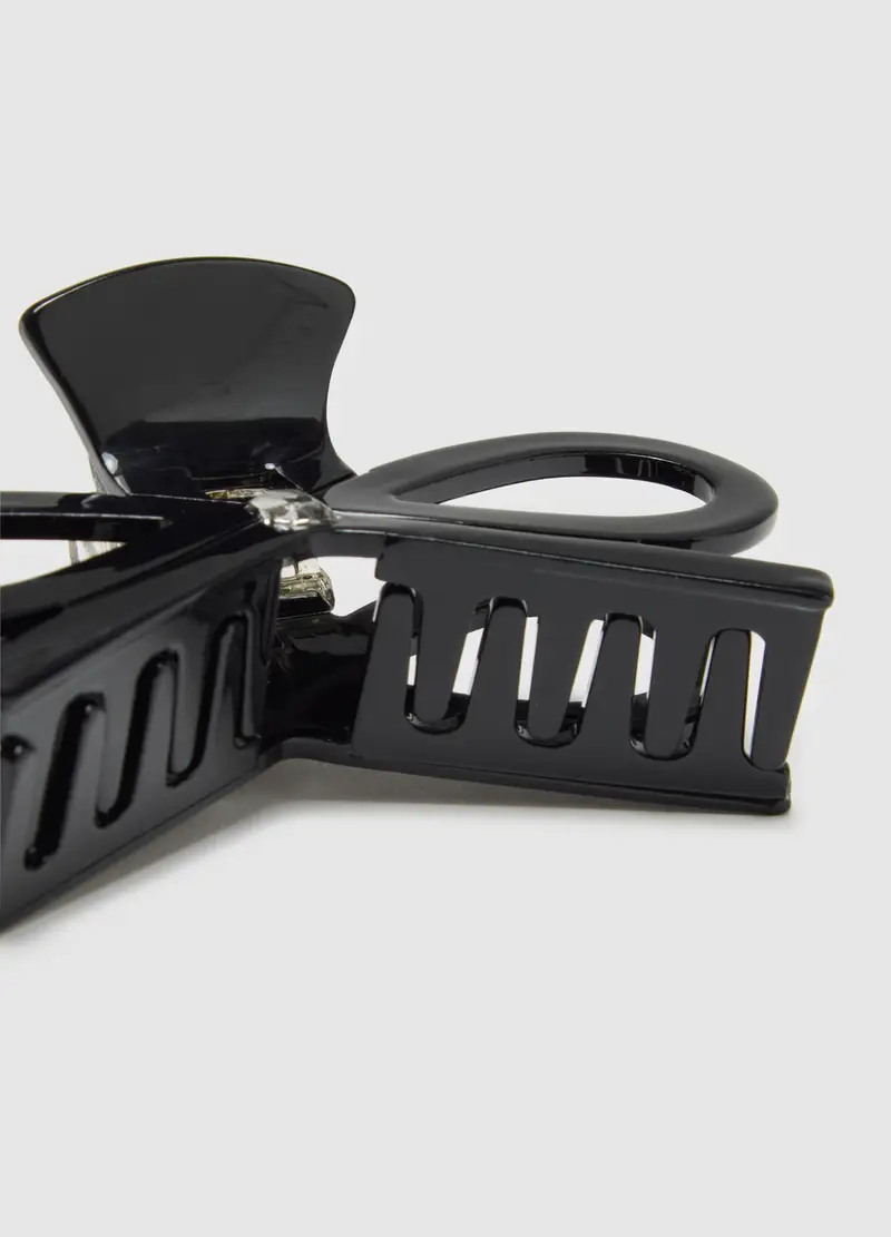 OVS, Fermacapelli Da Donna In Acciaio Nero Lucido, Nero, Taglia: ONE SIZE miniatura 2