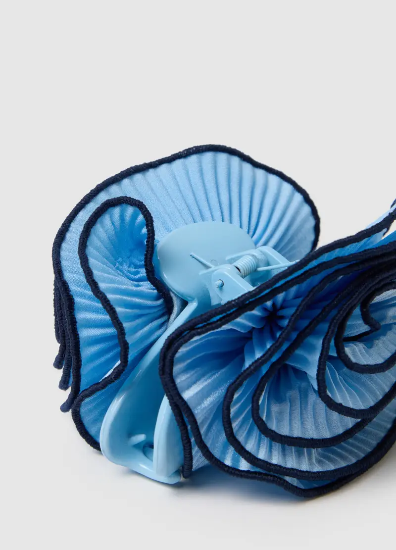 Fermaglio Per Capelli Multicolor Con Design Floreale, Donna, Multicolor miniatura 3