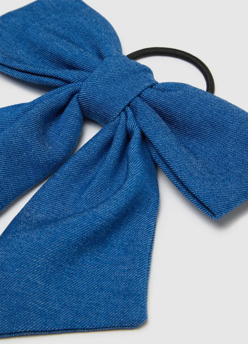 Fiocco Blu Per Capelli, Donna, Blu miniatura 3