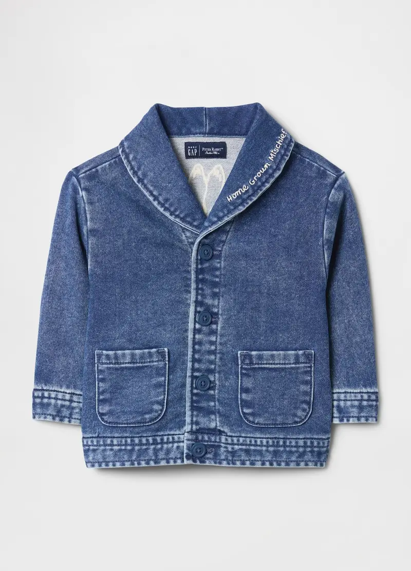 OVS, Giacca Con Ricamo Peter Rabbit, Unisex, , Taglia: 0-3M/46-58