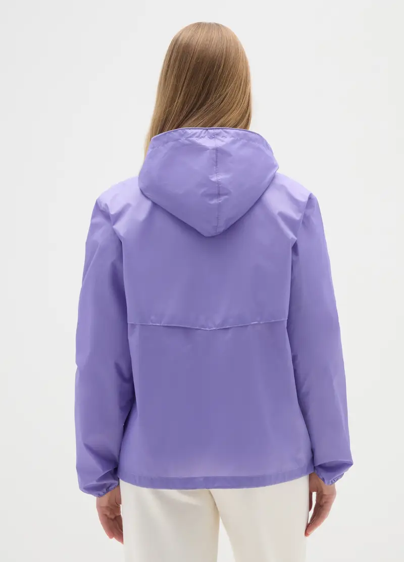 Giacca Da Donna In Viola Impermeabile, Viola miniatura 3