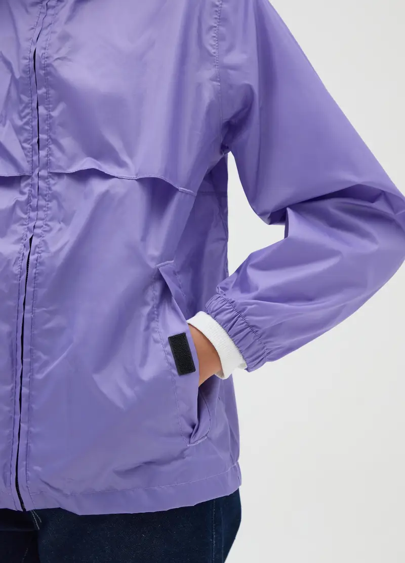 OVS, Giacca Da Ragazze In Viola Con Cappuccio, Bambina, Viola, Taglia: 6 miniatura 2