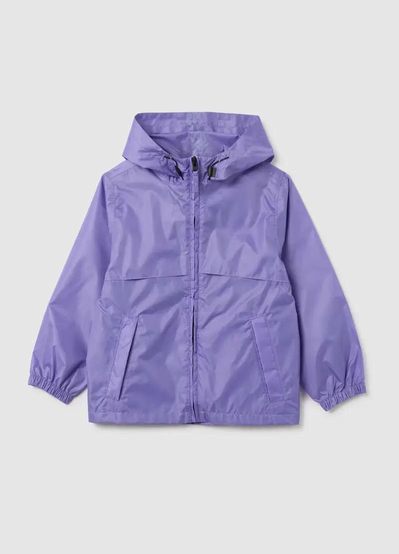 OVS, Giacca Da Ragazze In Viola Con Cappuccio, Bambina, Viola, Taglia: 6 miniatura 3