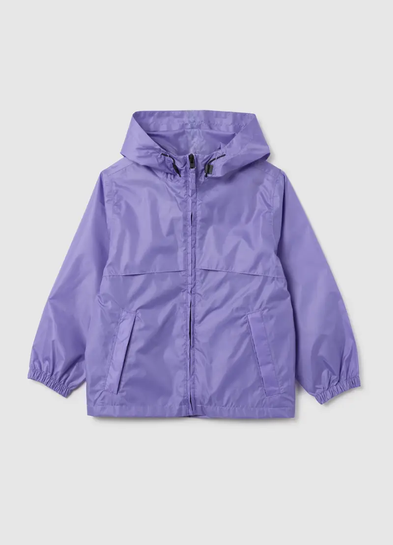 OVS, Giacca Da Ragazze In Viola Con Cappuccio, Bambina, Viola, Taglia: 8 miniatura 3