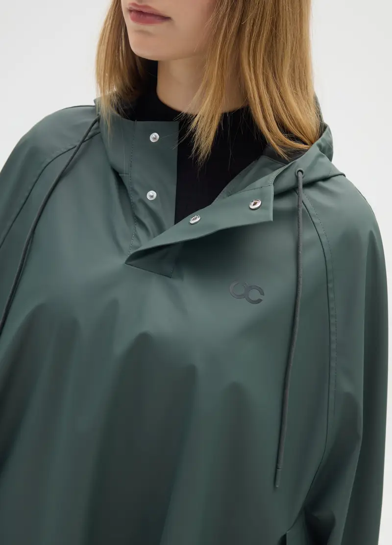 OVS, Giacca Impermeabile Verde Regular Fit, Donna, Verde, Taglia: ONE SIZE miniatura 3