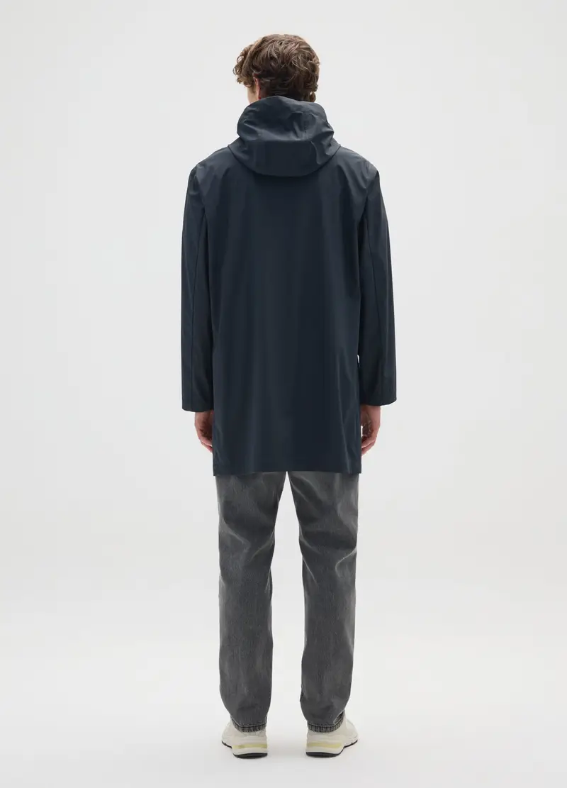 OVS , Giacca Leggera Impermeabile Blu Regular Fit, Uomo, Blu, Taglia: M miniatura 2