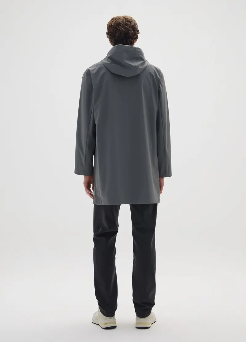 OVS, Giacca Leggera Impermeabile Grigia Regular Fit, Uomo, Grigio, Taglia: M miniatura 2