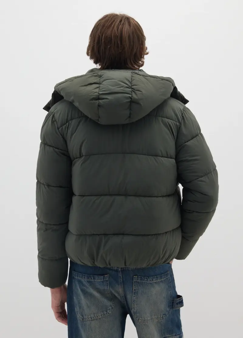 Giacca Verde Regular Fit Senza Cappuccio, Uomo, Verde miniatura 3