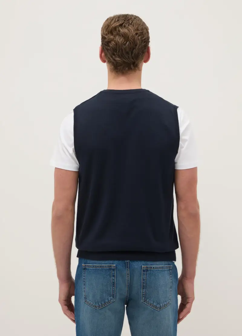 OVS Gilet Uomo Blu 3984290 miniatura 3