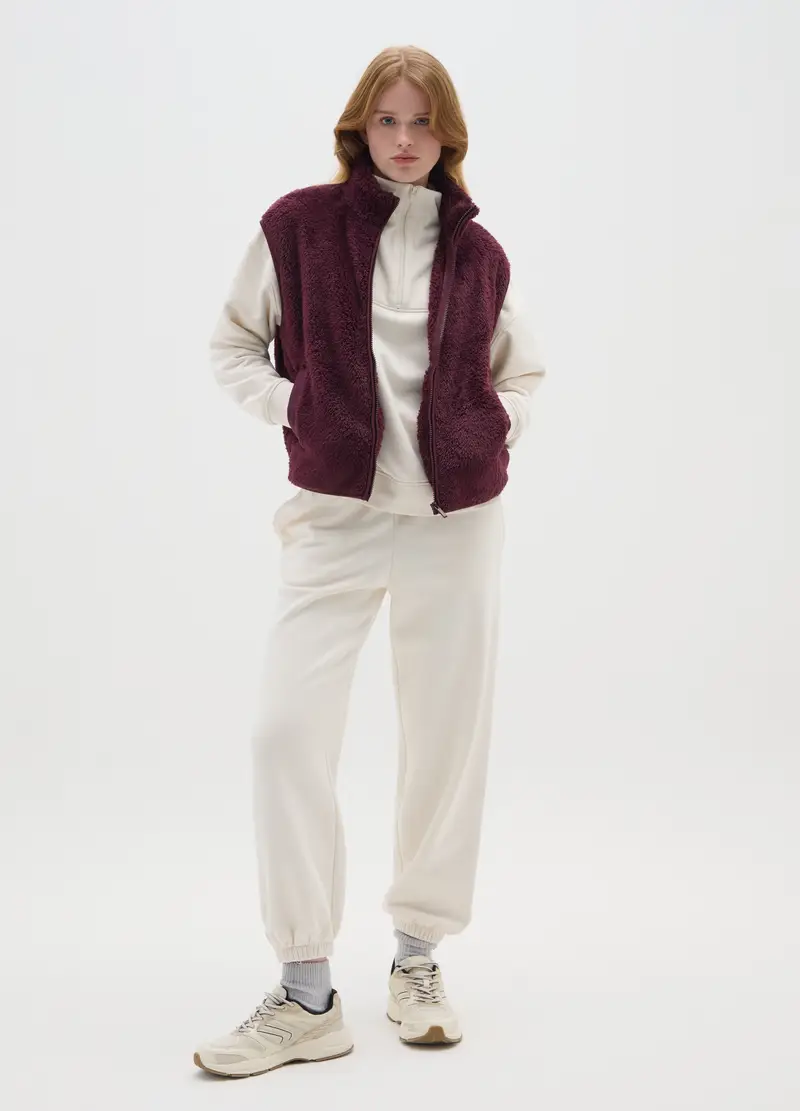 OVS Gilet Donna Rosso 4122762 miniatura 2