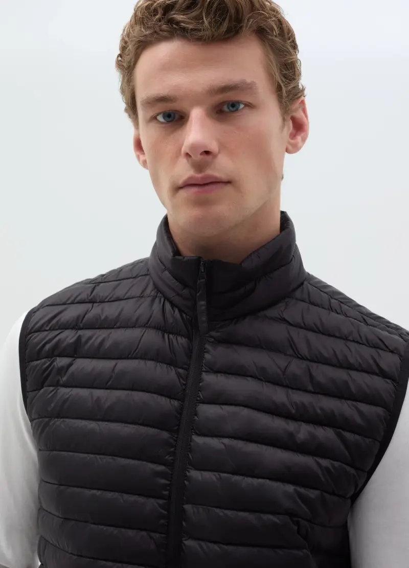 OVS Gilet Uomo Nero 3989428 miniatura 3