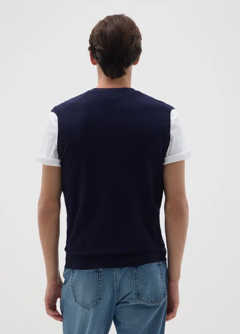 OVS HOUSEBRAND Gilet Uomo Blu 1175465 miniatura 2