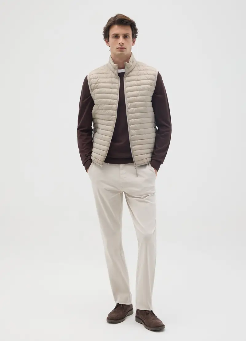 OVS HOUSEBRAND Gilet Uomo Beige 1094225 miniatura 2