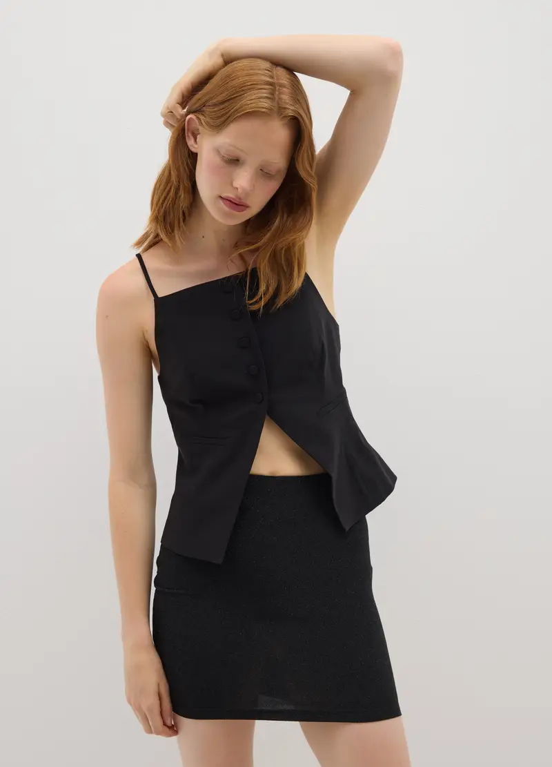 OVS Gilet Donna Nero 990870