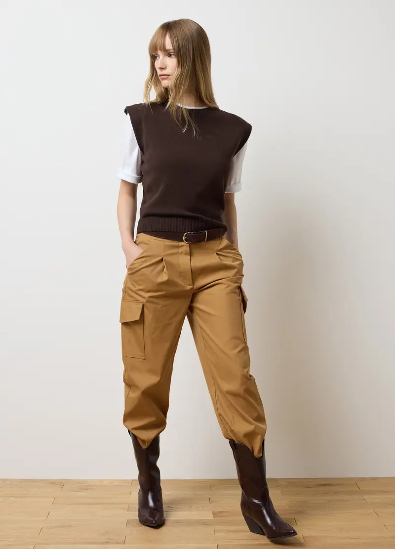 OVS Gilet Donna Marrone 2345468