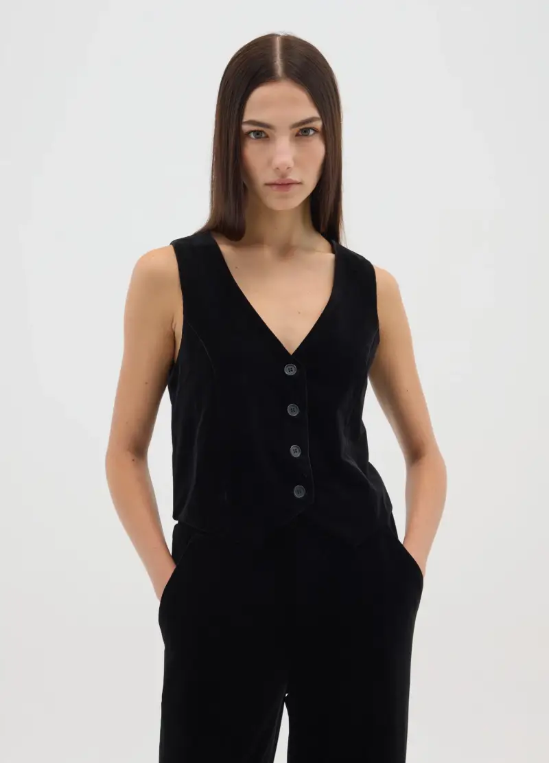 OVS Gilet Donna Nero 3915116