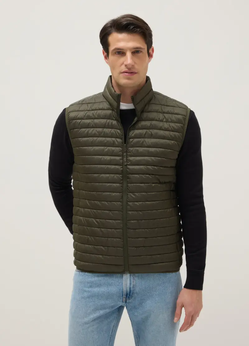 OVS Gilet Uomo Verde 4011386 miniatura 2