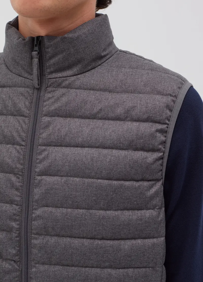 OVS Gilet Uomo Grigio 3914817 miniatura 3