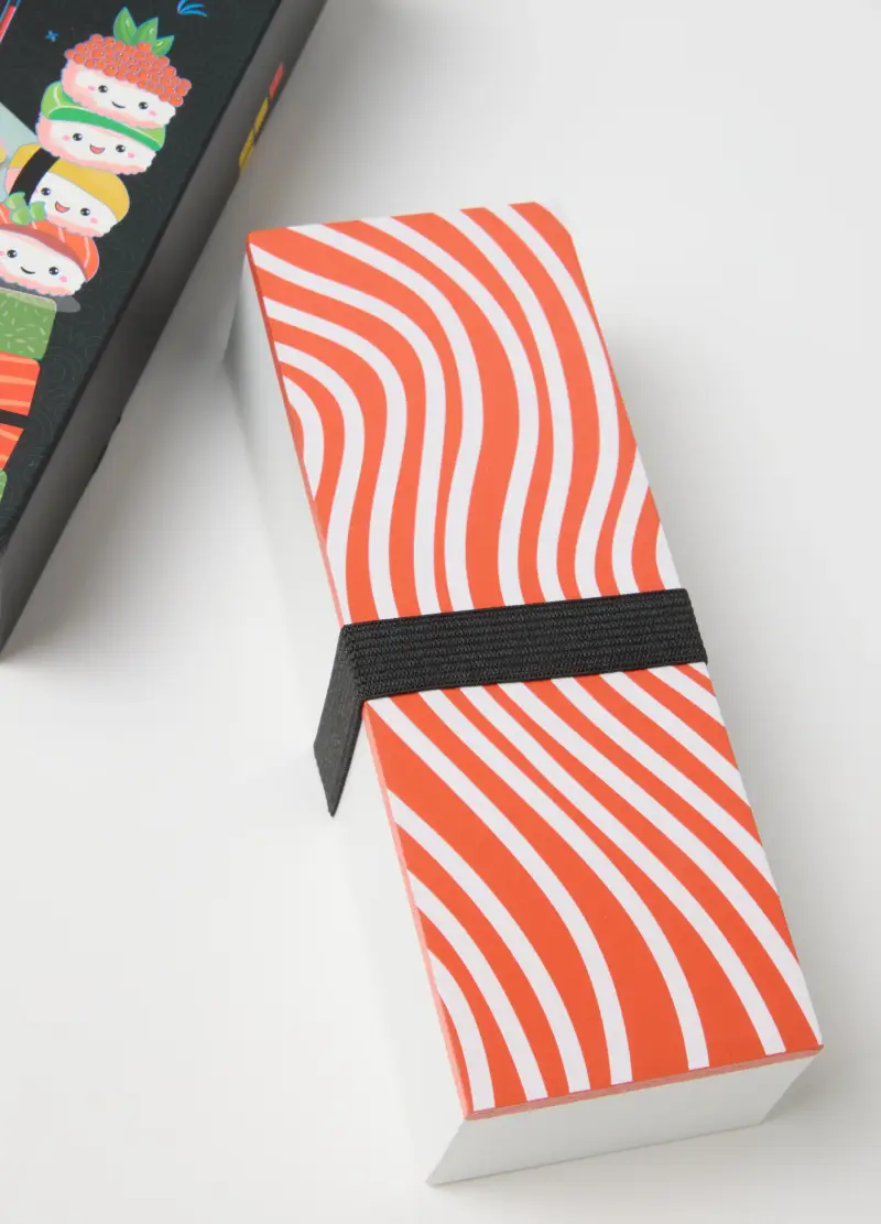 Gioco Di Domino Sushi In Legno Multicolor, Donna, Multicolor miniatura 2