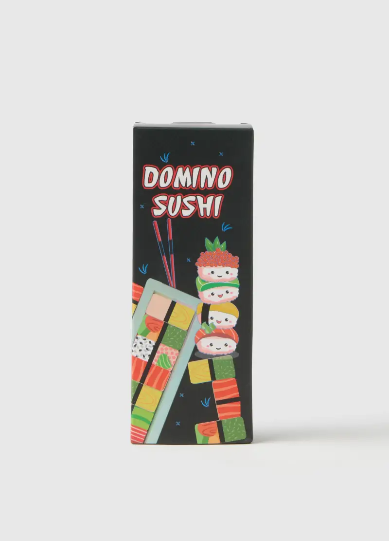 Gioco Di Domino Sushi In Legno Multicolor, Donna, Multicolor