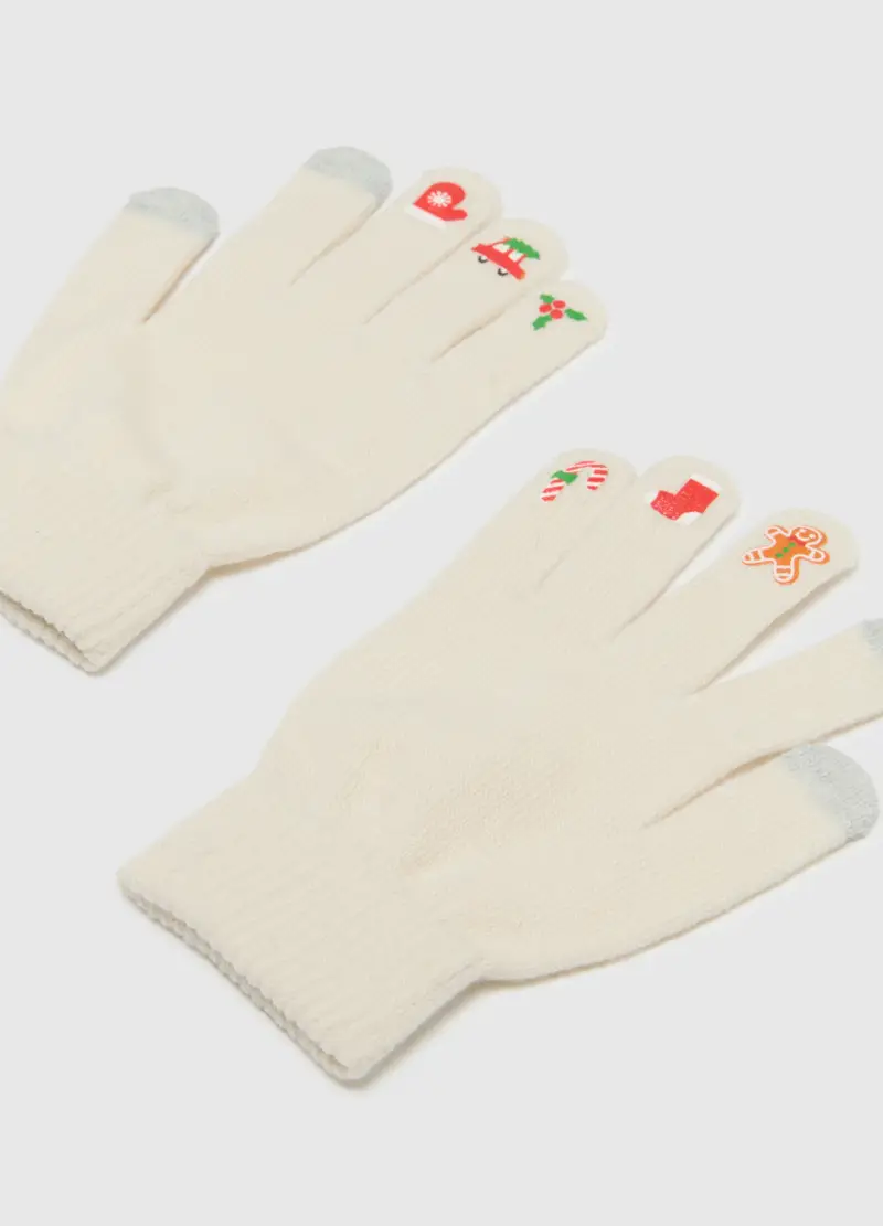 OVS Guanti Donna Beige 3844858 miniatura 2