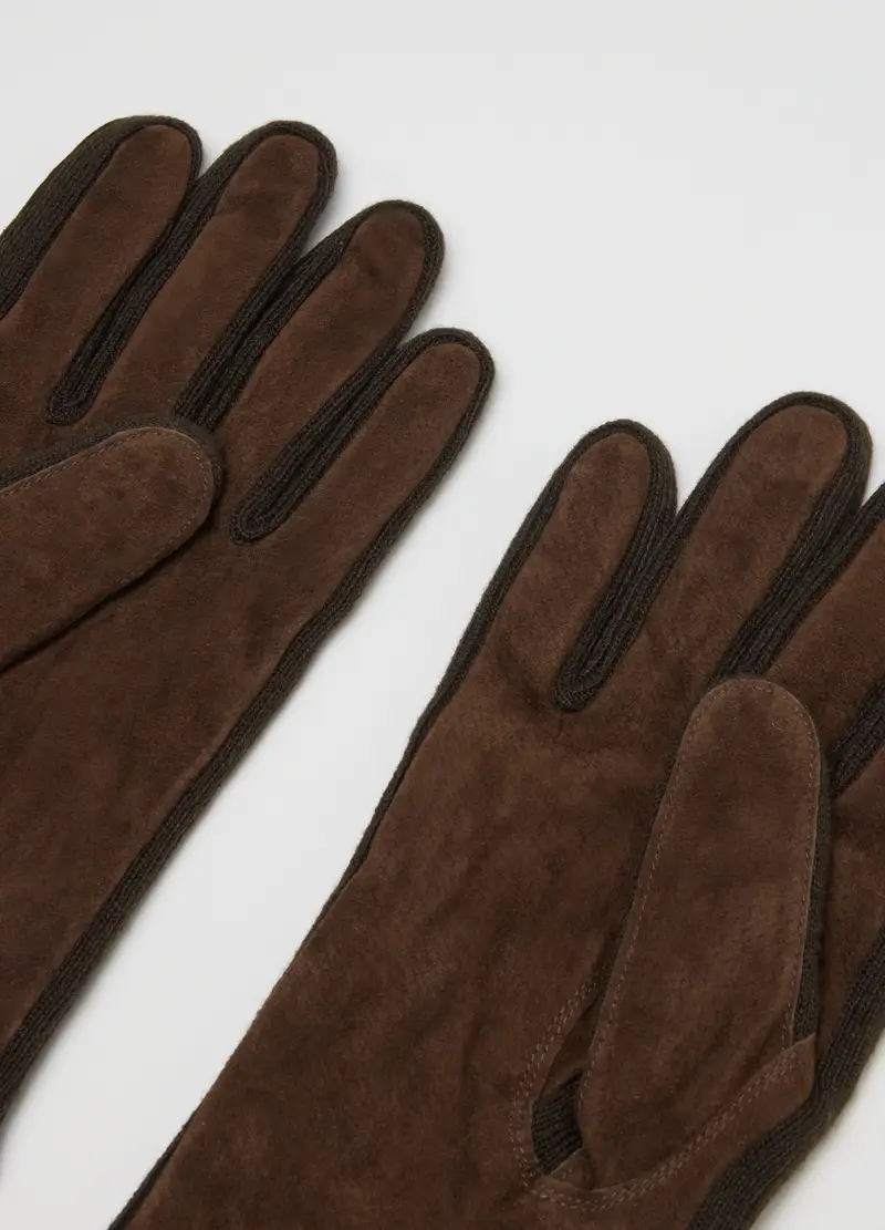 OVS Guanti Uomo Marrone 4153900 miniatura 3