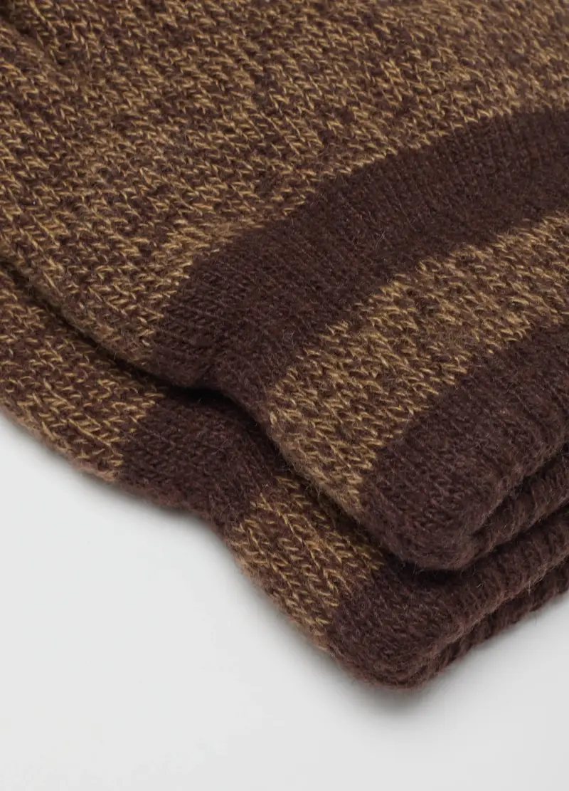 OVS Guanti Uomo Marrone 3245391 miniatura 2