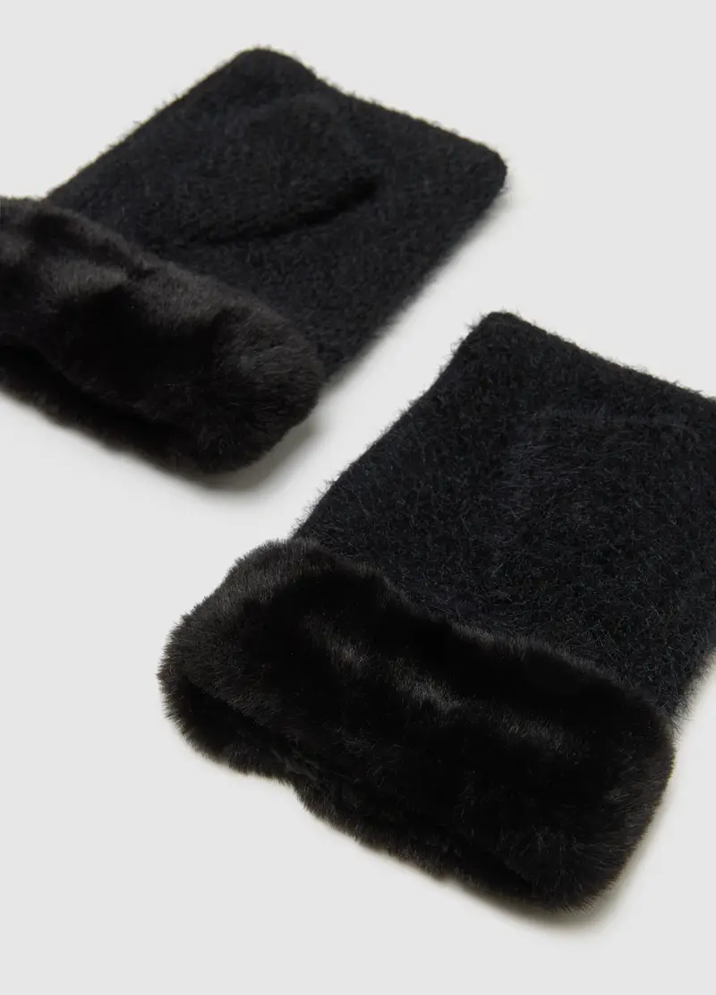 OVS Guanti Donna Nero 3844916 miniatura 2