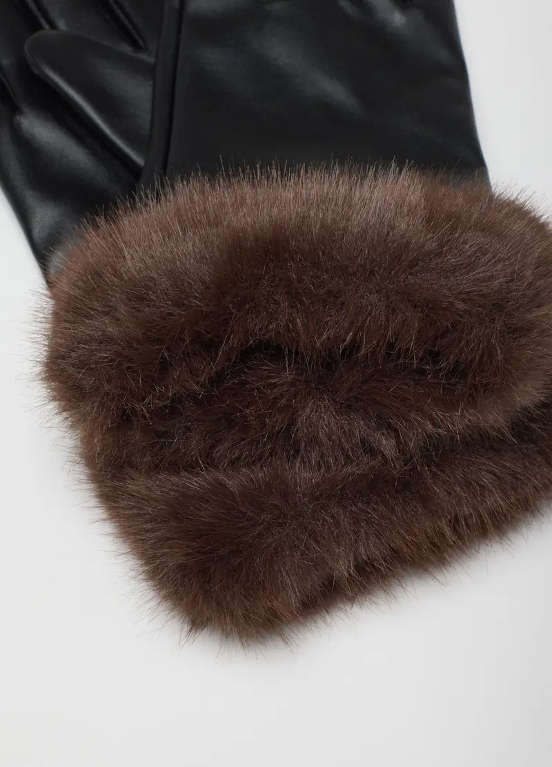 Guanti Neri, Donna, Multicolor miniatura 3