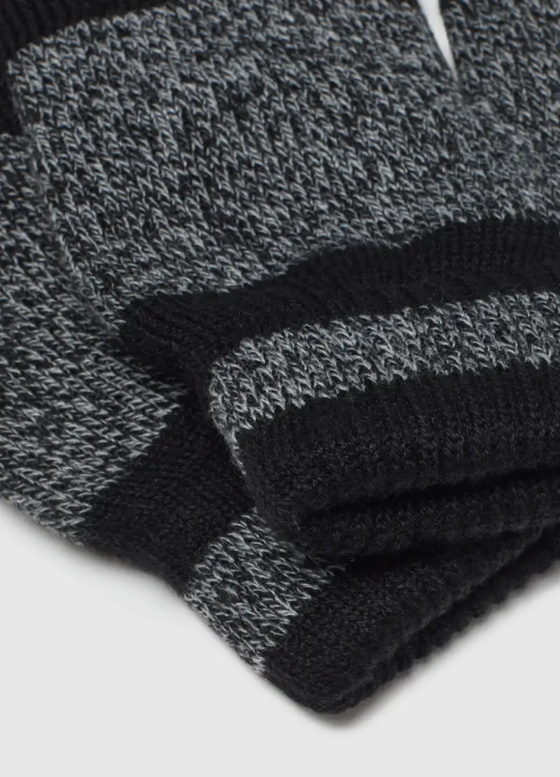 OVS Guanti Uomo Multicolore 3245392 miniatura 3