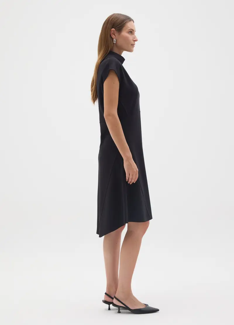 OVS, Abito Nero Premaman Collo Alto, Donna, Nero miniatura 2