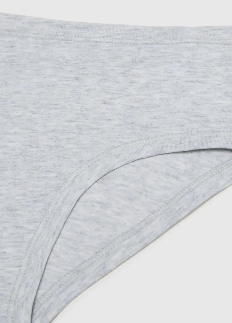 OVS, Baby Culotte Grigie Da Ragazza In Cotone Elasticizzato Regular Fit, Unisex, Grigio miniatura 3