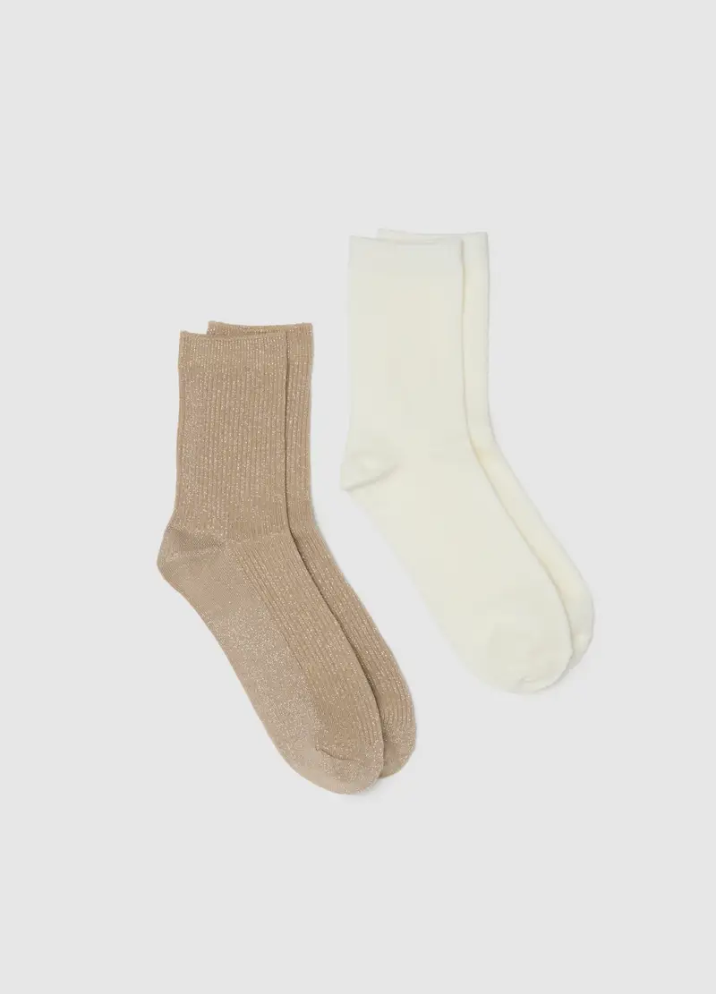 OVS , Bipack Calzini In Misto Cotone Multicolor, Donna, Multicolor