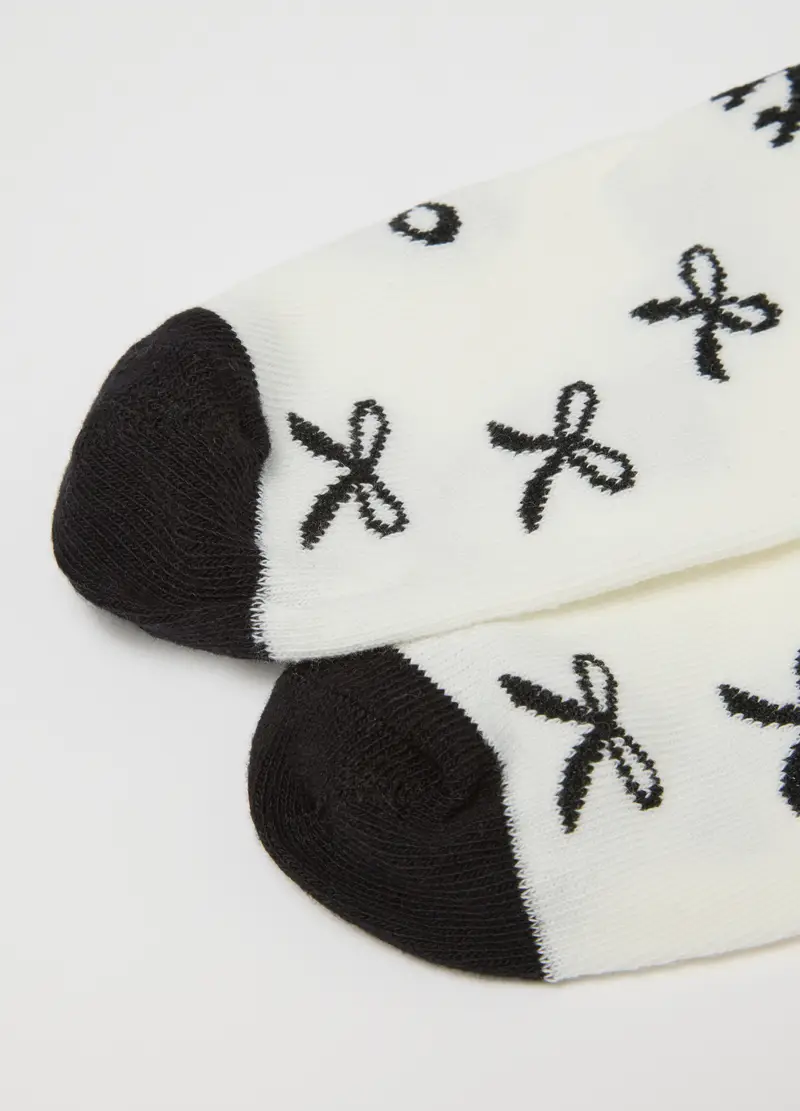 OVS, Bipack Calzini In Misto Cotone Multicolor Elasticizzati, Donna, Multicolor miniatura 3