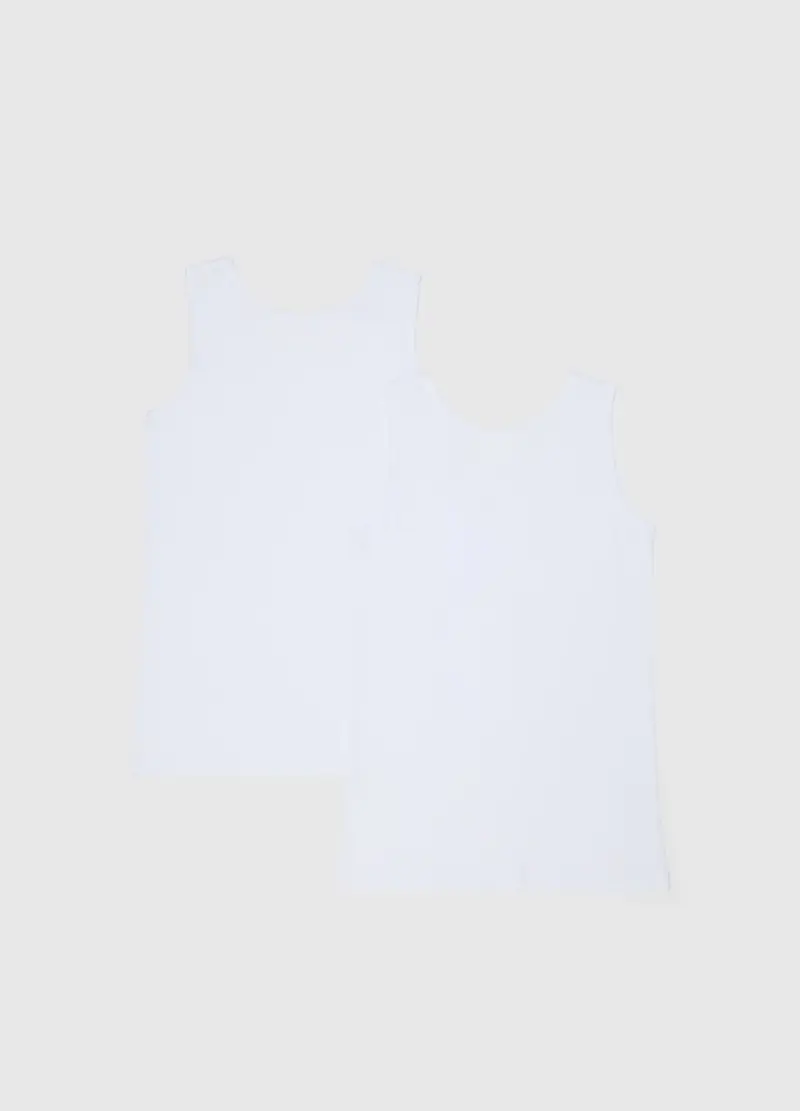 OVS HOUSEBRAND Canotte Ragazzo Bianco 3960974 miniatura 2