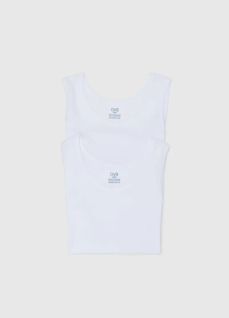 OVS HOUSEBRAND Canotte Ragazzo Bianco 3960974 miniatura 3