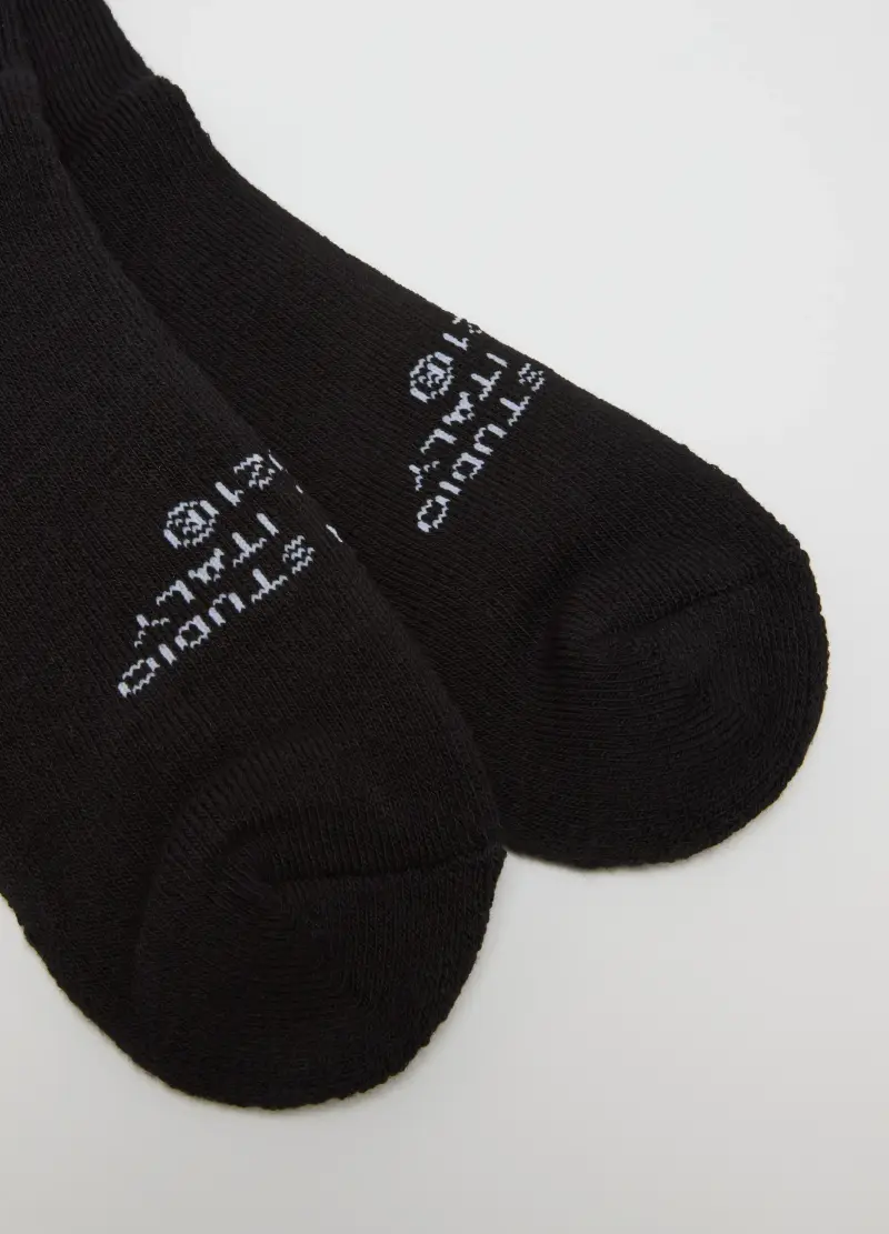 OVS, Bipack Padded Socks Black, Uomo, Nero miniatura 3