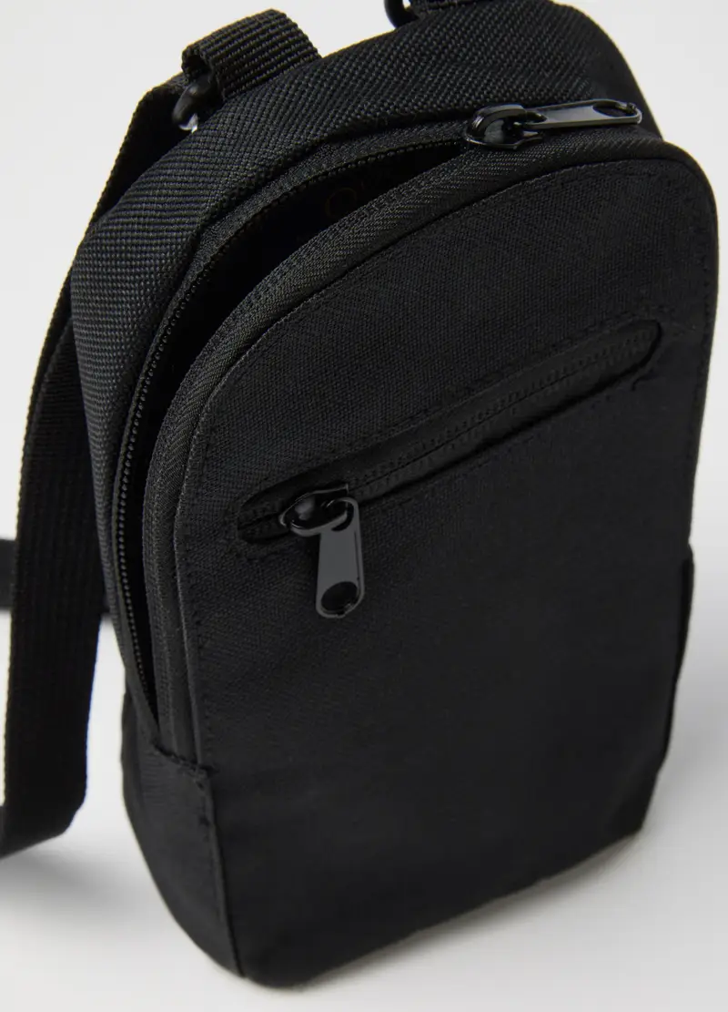 OVS, Borsa Sportiva A Tracolla Nera, Uomo, Nero miniatura 3