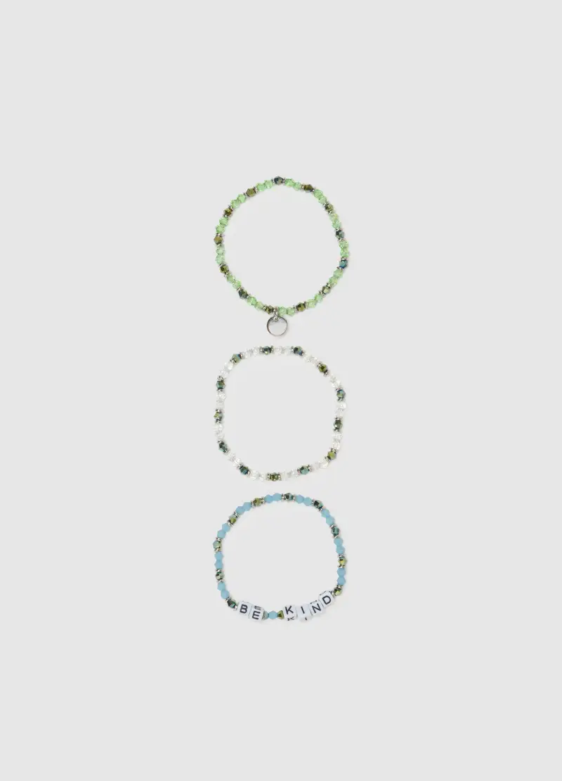 OVS , Braccialetti In Vetro Multicolor, Donna, Multicolor